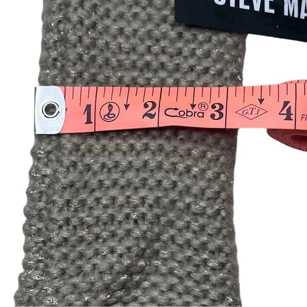 Steve Madden Women’s Knitted Fingerless Gloves Mittens